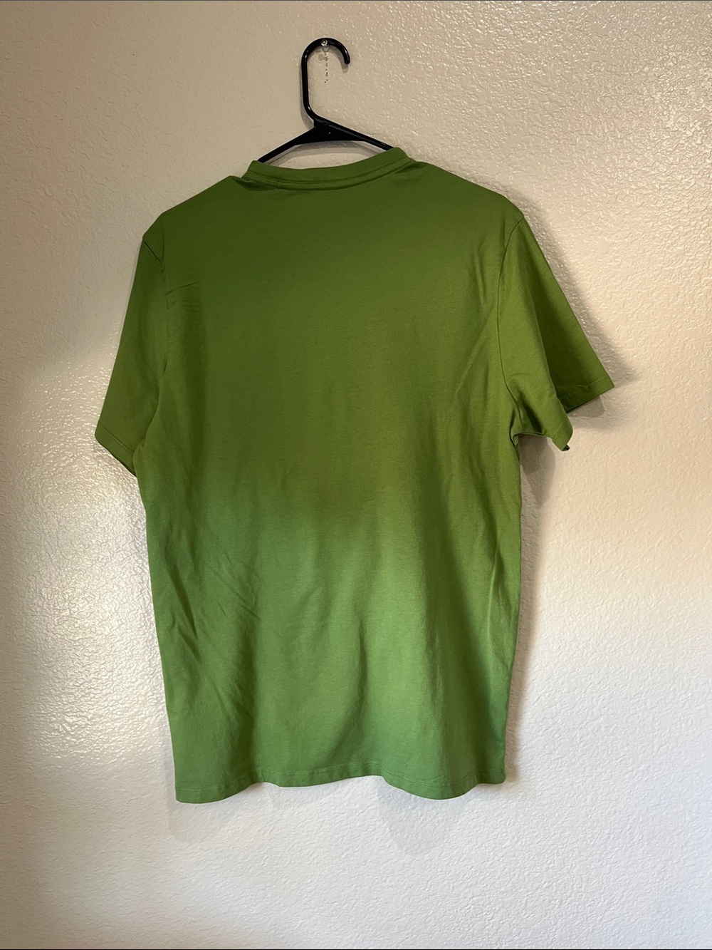 Guess Men’s Olive Green White Logo Short Sleeve Tee Sz L Casual Summer Vacay - Picture 7 of 7